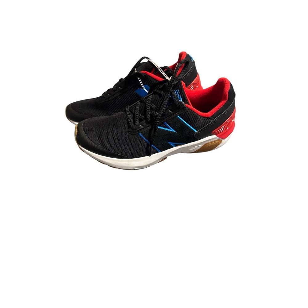 NWOB Size 6 BIG Kid's New Balance 1440 V1 Lace-up Running Shoes GP1440AK Black